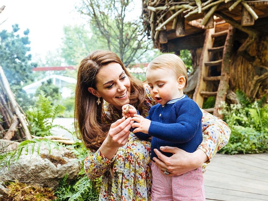 Kate Middleton, Prince Louis, 2019 Chelsea Flower Show, Garden
